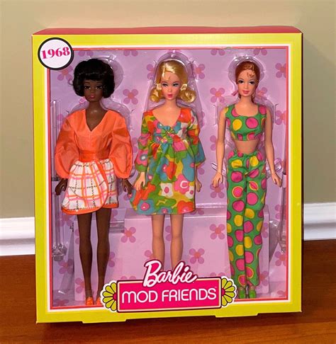 Barbie Stacey Christie Mod Friends Doll Set New Vintage