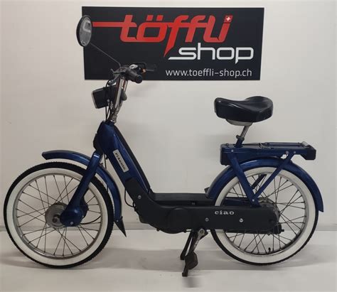 Piaggio Ciao Blau Met Original Mit Ch Ausweis T Ffli Shop Schweiz