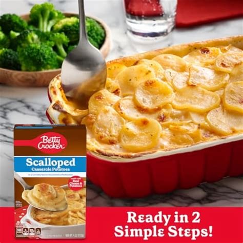 Betty Crocker Scalloped Casserole Potatoes Made With Real Cheese 4 Oz Box Pack Of 14 14 Pack