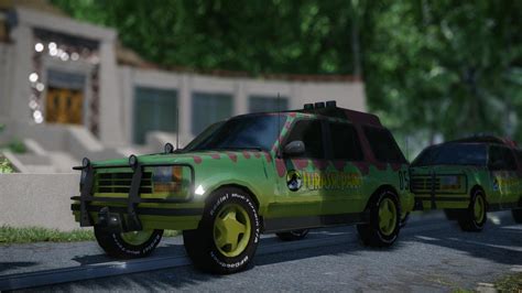 Jurassic Park Ford Explorer by metonymic on DeviantArt