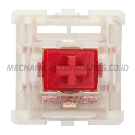 Jual Gateron G Pro Red Switch Linear Plate Mount Shopee Indonesia