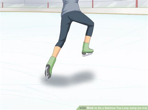 How to Do a Salchow Toe Loop Jump (on Ice): 6 Steps