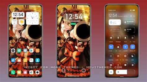 P Anime Miui Dark Theme For Xiaomi And Redmi Devices Miui Themer