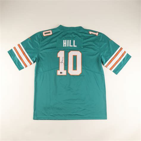 Tyreek Hill Signed Dolphins Jersey (Beckett) | Pristine Auction