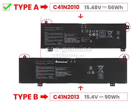 Asus Tuf Gaming F Fx Ze Replacement Battery Uaebattery