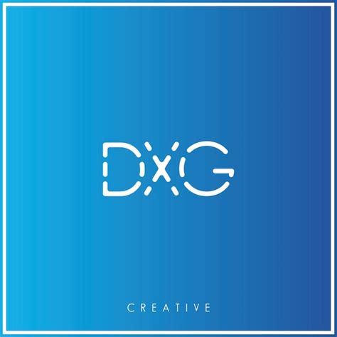 Dxg Premium Vector Ltimo Dise O De Logotipo Dise O Creativo De