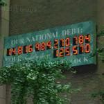 National debt clock of the USA in New York, NY - Virtual Globetrotting