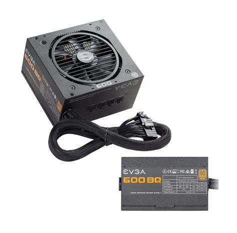 Fuente de alimentación EVGA 600 BQ ATX 600 W Semi Modular 80 Plus