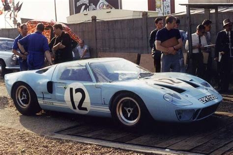 Heures Du Mans Ford Gt Pilote Innes Ireland