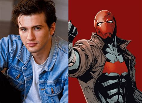 Alex Fitzalan As The Dcus Red Hood Rfancast