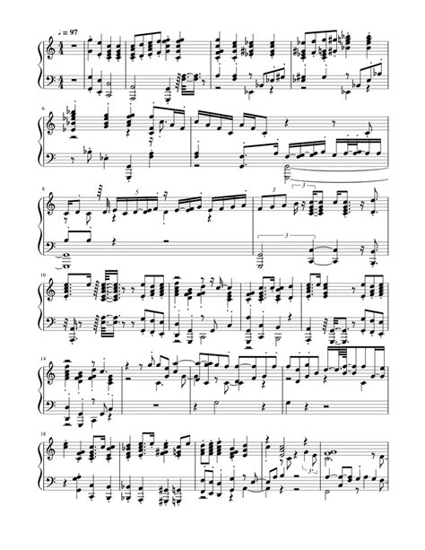 Civil War Medley Sheet Music For Piano Solo