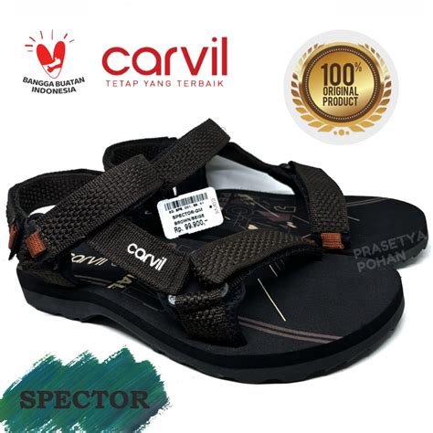 Jual Sandal Gunung Pria Carvil Original Anti Air Sendal Gunung Carvil