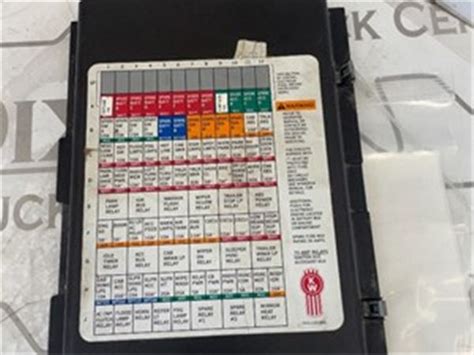 2016 Kenworth T680 Fuse Box Diagram