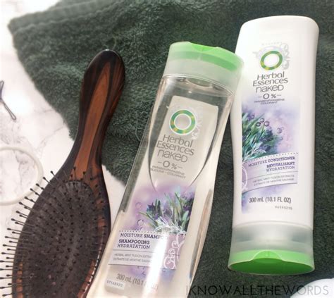 Herbal Essence Naked Moisture Shampoo Conditioner And Dry Shampoo Hot