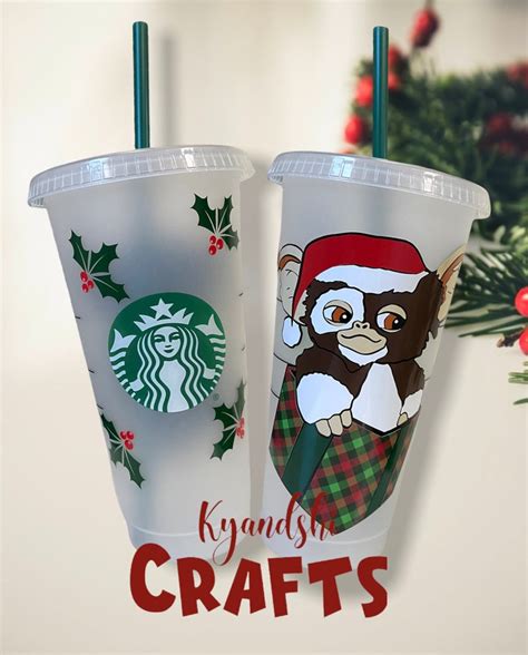 Starbucks Christmas Gizmo Tumbler Etsy