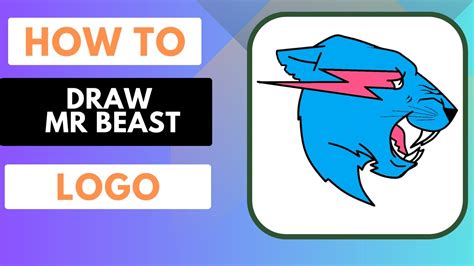 How To Draw Mr Beast Logo Youtube