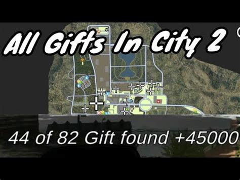 All Gifts In City Ll Car Parking Multiplayer Youtube