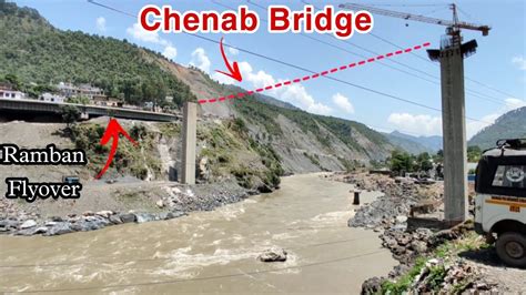 Chenab Bridge Ramban Flyover Maitra Bridge Nh 44 Jammu Srinagar