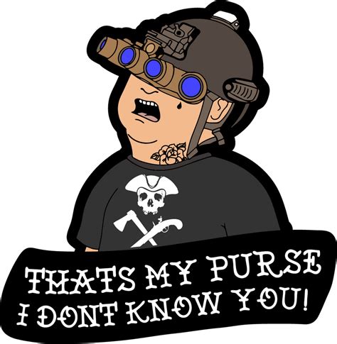 Thats My Purse I Dont Know You Sticker Tactical Outfitters