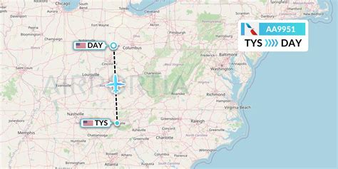 Aa9951 Flight Status American Airlines Knoxville To Dayton Aal9951
