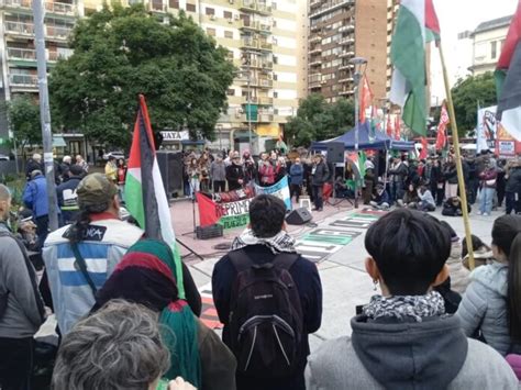 Exitosa Jornada Solidaria Con Palestina Y Contra El Genocidio Sionista