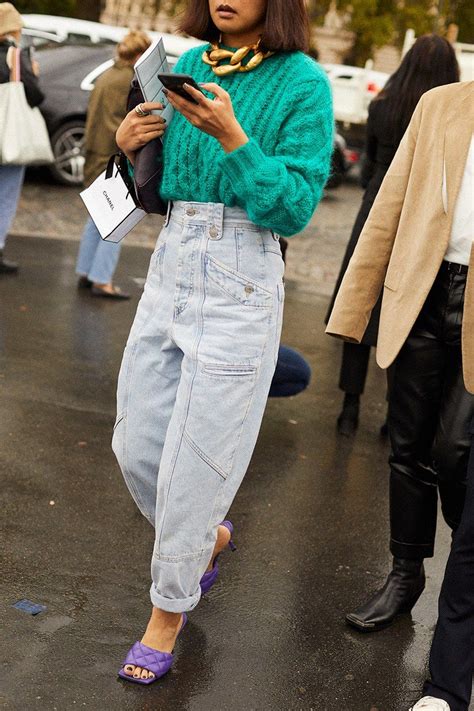 Double Denim Street Style Looks Were All The Rage During Nyfw Atelier