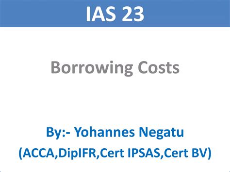 Ias 23 Ppt