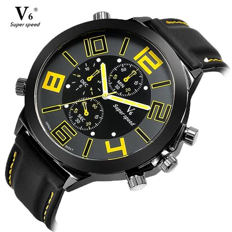 V6 Fashion Men Watches 2017 luxury Brand Sport Watches for Men ...