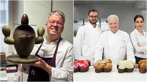 Colombe E Uova Di Cioccolato Dal Cocco E Cannella Di Iginio Massari