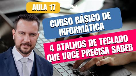 Atalhos De Teclado Que Voc Precisa Saber Aula Cbi Youtube