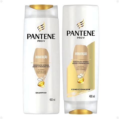 Shampoo E Condicionador Para Hidratação - Shampoo + Condicionador Pantene Pro-v Hidratação 175ml