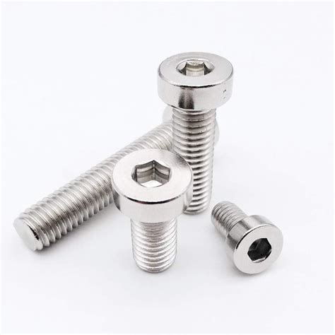 1050 M3 M4 M5 M6 304 A2 70 Stainless Steel Din7984 Hex