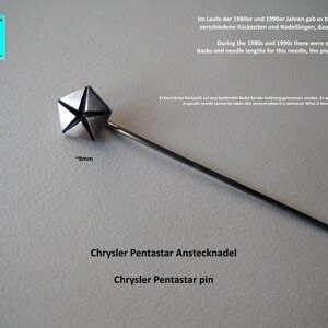 CHRYSLER - PLYMOUTH Vintage Logo Pins Lapel Pins 1950s-1990s - Select ...