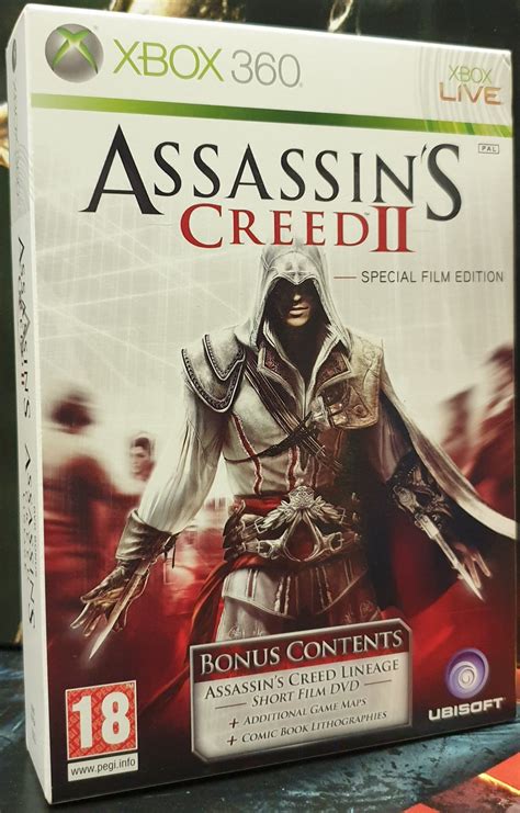 Assassins Creed Ii Special Film Edition Begagnat Spel Till Xbox