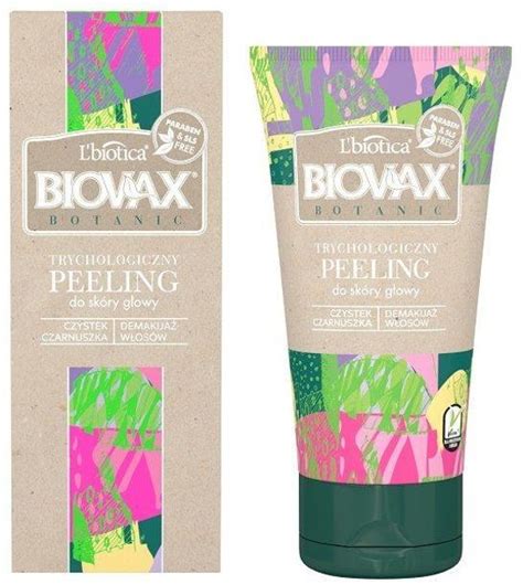 Biovax Botanic Peeling Trychologiczny Czystek I Czarnuszka 150ml