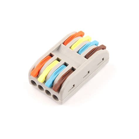 New Quick Wire Connectors With Rail 4Pin PCT 224 Terminal Block