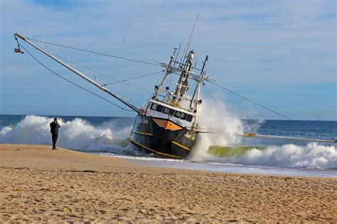 Fishing Boat Carrying Four Runs Aground In Point Beach Star News