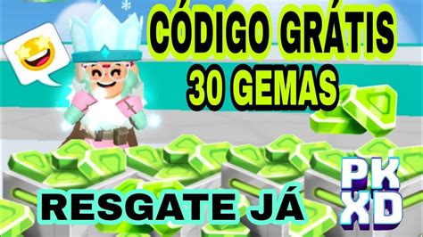 PK XD CÓDIGO GRÁTIS RESGATE JÁ 30 GEMAS RESGATES pkxduniverse