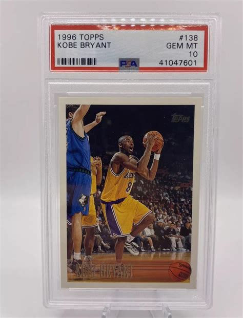 1996 Topps Kobe Bryant Rookie EstateSales Org