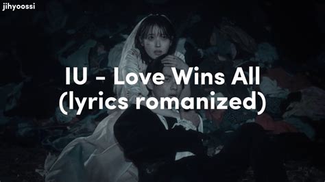 Iu Love Wins All Feat V Of Bts Lyrics Romanized Youtube