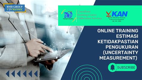 Online Training Estimasi Ketidakpastian Pengukuran BMD Training