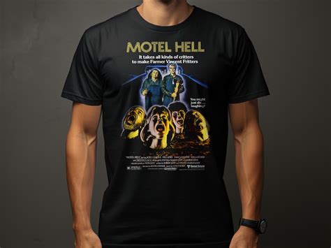 Motel Hell T Shirt Png Horror Movie Shirt Halloween Shirt Funny