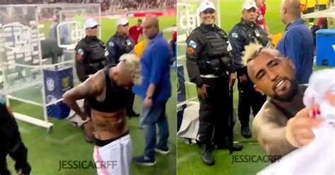 Video Arturo Vidal Se Qued En Calzoncillos En El Maracan Para