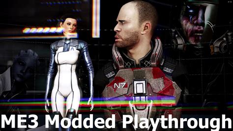 Modded Mass Effect 3 Le Playthrough Part 40 Ending Cerberus And Kai