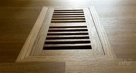 Beautiful Hardwood Floor Heating Vents