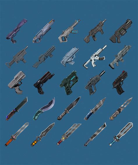 Sci-Fi Weapons v.1 by Erkmen Artworks