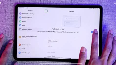How To Disable Talkback In Xiaomi Pad Xiaomi Pad Pro Me Talk