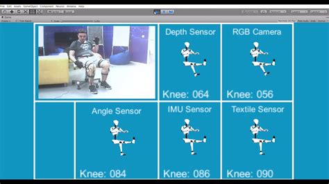 Human Motion Monitoring Using Kinect RGB Camera Textile Based Strain