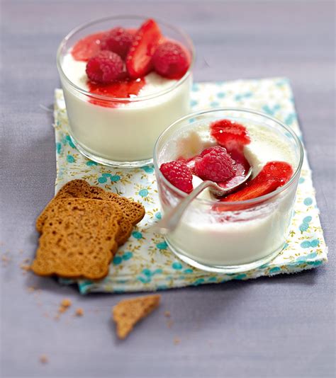 Recette Panna Cotta Au Lait D Amandes Marie Claire