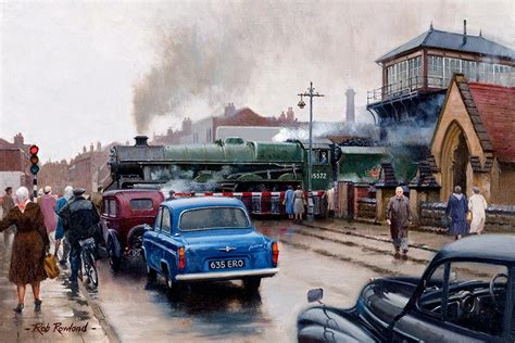 Railway Paintings By Rob Rowland Gra Steam Trains Photography